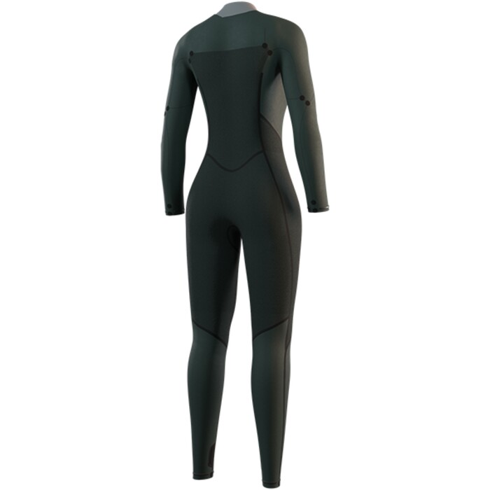 2025 Mystic Mujer Haven 5/3mm Chest Zip Neopreno 35000.250045 - Black